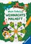 Mein liebstes Weihnachtsmalheft mit Stickern ab 7, Buch