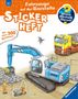 Wieso? Weshalb? Warum? Stickerheft: Fahrzeuge auf der Baustelle, Buch