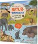 "Mein erstes NATUR-WIMMELBUCH: Tiere aus aller Welt. Mit Tierspuren zum Fühlen." Illustration von Tieren in der Wildnis., Buch
