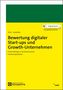 Titel: Bewertung digitaler Start-ups und Growth-Unternehmen. Gelbes Cover mit einem grünen Bereich oben., 1 Buch and 1 Diverse
