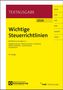 TEXTAUSGABE 2026. Wichtige Steuerrichtlinien, 43. Auflage. Gelber Hintergrund, unten Klimabeitrag-Logo., 1 Buch und 1 Diverse