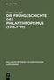 Jürgen Overhoff: Die Frühgeschichte des Philanthropismus (1715-1771), Buch