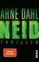 Arne Dahl: Neid, Buch