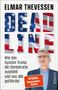„ELMAR THEVESSEN DEADLINE“ in USA-Flagge. Text: „Wie das System Trump die Demokratie aushöhlt und uns alle gefährdet.“, Buch