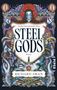 "Sunday Times Bestseller-Autor", "STEEL GODS", "Roman", "RICHARD SWAN", "PIPER". Illustration: Skelett mit Hörnern, Meeresthema.