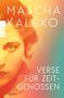 Mascha Kaléko: Verse für Zeitgenossen, Buch