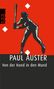 Paul Auster: Von der Hand in den Mund, Buch