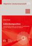 Ulrich Ernst: Zahlenkomposition. Über mathematisches Kalkül und literarische Transformation. Cover mit geometrischem Muster.