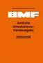 : Amtliche Umsatzsteuer-Handausgabe 2025/2026, Buch