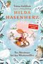 „Tobias Goldfarb, Hilda Hasenherz. Bestseller-Autor. Das Abenteuer bei den Winterwölfen.“ Illustration: Hase im Schnee., Buch