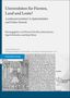 Universitäten für Fürsten, Land und Leute?, Buch