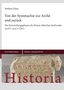 Titel: Von der Symmachie zur Arché und zurück.  
Autor: Stefanie Däne.  
Illustration: Antiker Stein mit Relief., Buch