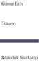 Günter Eich: Träume, Buch