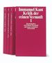 Immanuel Kant: Die Kritiken, Buch, Buch
