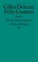 Gilles Deleuze: Kafka, Buch