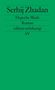 Serhij Zhadan, Depeche Mode, Roman, edition suhrkamp, SV. Grünes, schlichtes Buchcover., Buch