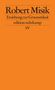 "Robert Misik. Erziehung zur Grausamkeit. edition suhrkamp. SV." Orangefarbener Hintergrund., Buch