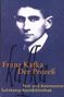 Franz Kafka: Der Prozeß. Text und Kommentar, Buch