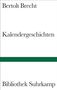 Bertolt Brecht: Kalendergeschichten, Buch
