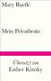 Mary Ruefle: Mein Privatbesitz, Buch, Buch