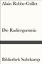 Alain Robbe-Grillet: Die Radiergummis, Buch, Buch