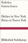 Federico García Lorca: Dichter in New York. Poeta en Nueva York, Buch, Buch