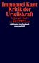 Immanuel Kant: Kritik der Urteilskraft, Buch, Buch