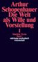 Arthur Schopenhauer: Die Welt als Wille und Vorstellung I, Buch