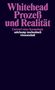 Alfred North Whitehead: Prozeß und Realität, Buch