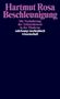 Hartmut Rosa: Beschleunigung, Buch, Buch
