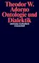 Theodor W. Adorno: Ontologie und Dialektik, Buch