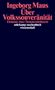 Ingeborg Maus: Über Volkssouveränität, Buch