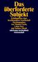 Das überforderte Subjekt, Buch, Buch