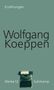 Wolfgang Koeppen: Werke in 16 Bänden, Buch