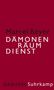 Marcel Beyer: Dämonenräumdienst, Buch