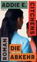"ADDIE E. CITCHENS", "ROMAN", "DIE ABKEHR", "SUHRKAMP". Zwei Personen, von hinten gesehen, in bunten Kleidern.