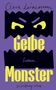 **Texte:** "Clara Leinmüller", "Gelbe Monster", "Roman", "Suhrkamp nova".  
**Illustration:** Zwei gelbe Augen in schwarzem Zackenmuster., Buch