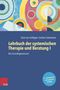 Lehrbuch der systemischen Therapie und Beratung I. Bunte, abstrakte Illustration mit konzentrischen Kreisen., Buch