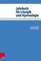 "Jahrbuch für Liturgik und Hymnologie 2026" auf blauem Hintergrund mit grauem Streifen, Logo unten links., Buch