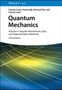 "Quantum Mechanics: Volume II" von Cohen-Tannoudji et al. Abstrakte Linien und Farbverläufe in Grün und Gelb., Buch