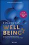 Titel: Financial Well-being. Untertitel: Wie Sie mit finanzieller Bildung den Unternehmenserfolg steigern. Blaues 3D-Kugel-Muster., Buch