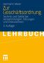 Hermann Meier: Zur Geschäftsordnung, Buch