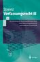 Rudolf Streinz: Verfassungsrecht III, Buch