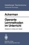 J. M. Ackerman: Operante Lernmethoden im Unterricht, Buch