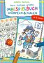 Norbert Pautner: Mein lustiges großes Malspielbuch: Würfeln & Malen (ab 7 Jahren), Buch