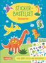 Anton Poitier: Bastelset für Kinder: Sticker-Bastelset: Dinosaurier, Buch