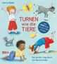 Doris Rübel: Turnen wie die Tiere - Das große Yoga Buch für kleine Kinder, Buch