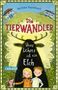 „Die Tierwandler: Unser Lehrer ist ein Elch“ steht über einer Illustration von Kindern und einem Elchschatten., Buch