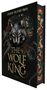 „THE WOLF KING“ von Lauren Palphreyman, Coverillustration: Wolf, Blumen, Ketten mit dekorativem Buchrücken.