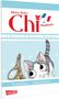 „Kleine Katze Chi in Frankreich“, „Chi's Sweet Home“. Eine grauweiß getigerte Katze schaut neugierig.